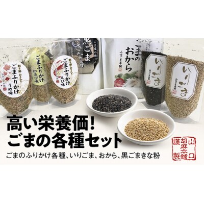 山口ごま本舗　ふりかけ・ごまのおからセット D195