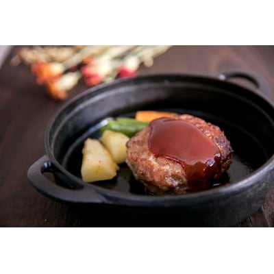 黒毛和牛100%ハンバーグ4個入り E034