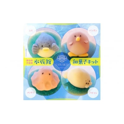 ナチュラル和菓子体験キット(水族館和菓子) D145