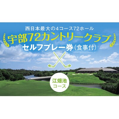 セルフプレー券(江畑池コース・食事付) C007
