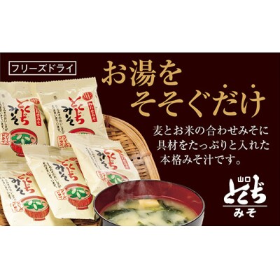 とくぢ味噌フリーズドライみそ汁(合わせ)30ヶ入 D500