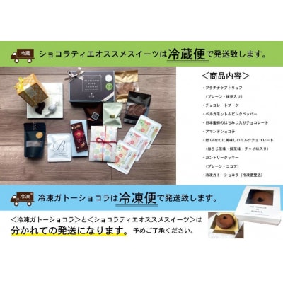 冷凍ガトーショコラとおまかせ食べ比べセット C038