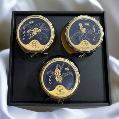 山口県産　愛情いっぱいはちみつギフトセット大(300g×3本) B060