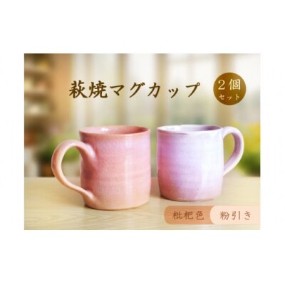 萩焼マグカップセット D690