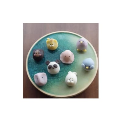 【定期便】可愛い練り切り菓子8個(春夏秋冬年4回) B086