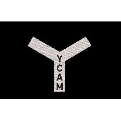YCAM　刺繍Tシャツ D550