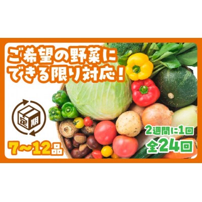 わがままお野菜定期便(24回)　A131