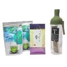 利き茶日本一の深むし茶と水出し煎茶+フィルターボトルの詰合せ