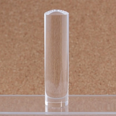 宝石印鑑　水晶　16.5mm×60.0mm