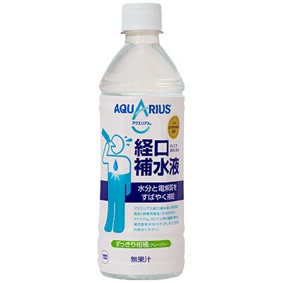 アクエリアス経口補水液 500mlPET 2ケース(計48本)