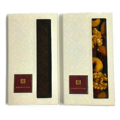 グランポワール チョコレート カカオ70%(40g)・カカオ70%+ナッツ&ドライフルーツ(67g)