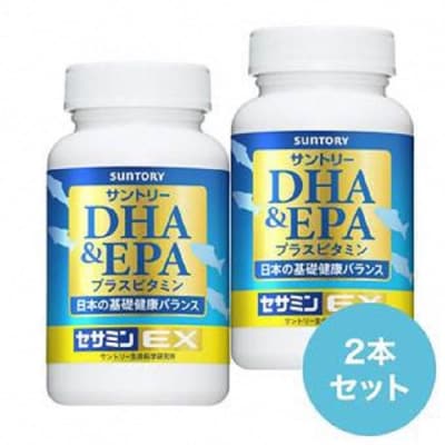 【まとめ発送】サントリーウエルネス DHA&EPA+セサミンEX 240粒 (約60日分)