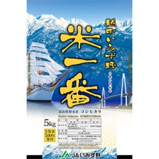 越中いみず野　米一番　5kg | ふるさと納税のお礼品