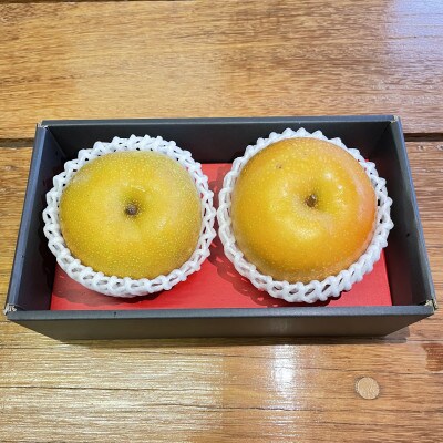 【氷温保存(※)】きららか梨　2個