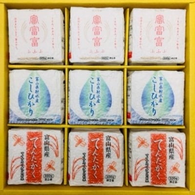 ふるさとのお米2合　9個セット