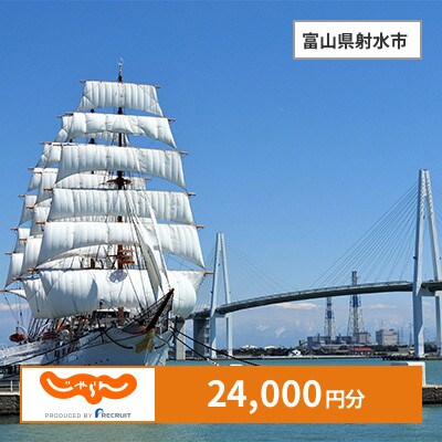 【じゃらんふるさと納税クーポン】 富山県射水市でつかえる24,000円 クーポン