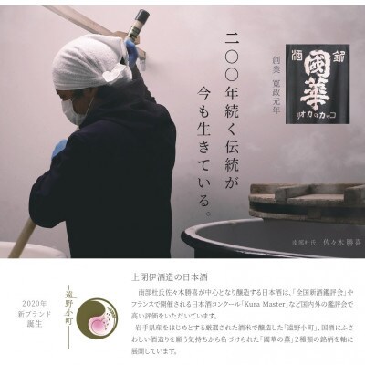 遠野ものがたり 飲み比べUYセット 720ml × 2本 梅酒 ゆず酒 【上閉伊酒造】
