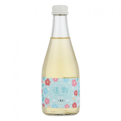 遠野ものがたり 梅酒スパークリング 300ml × 12本【上閉伊酒造】