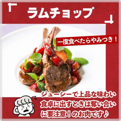 ラムカタロース肉&ラムチョップ 安部商店人気セット 肉1.2kg【元祖「あんべ」の遠野ジンギスカン】