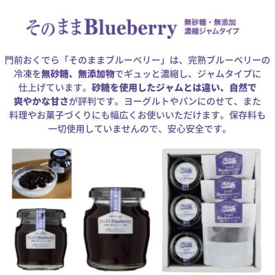 【贈答用】ブルーベリー ギフト 2種 詰め合わせセット 岩手県遠野市 門前おくでらブルーベリー園