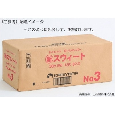 リサイクル トイレットペーパー (ダブル 12ロール×8パック×3ケース) 遠野市【複数個口で配送】
