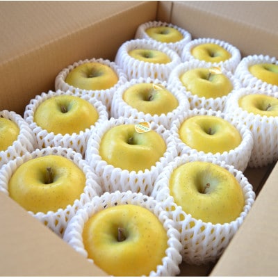 りんご シナノゴールド 5kg 松陽園 樹上 完熟 農家直送 岩手県 遠野市