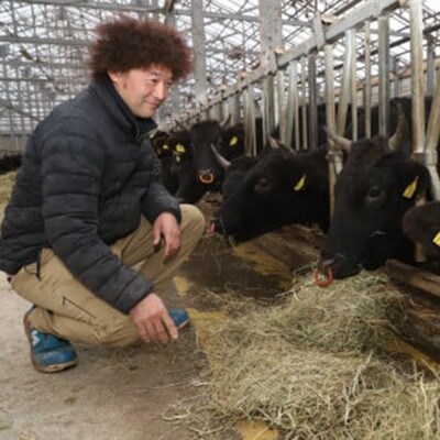 【さとふる限定】牛肉ロースステーキ　約150g　黒毛和牛焼肉ホルモン彦政　遠野市