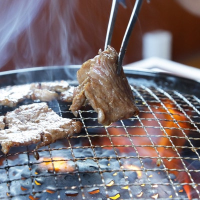 【さとふる限定】黒毛和牛切り落とし　計400g　焼肉ホルモン彦政　遠野市