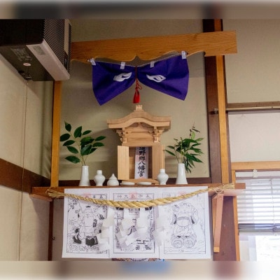 神棚　岩手県遠野市産杉使用　気仙大工寿施工