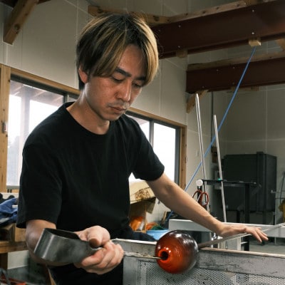 ホップの灰を活用した特別なビアグラス Glass Hop 1個 / Glass Farm MANZO