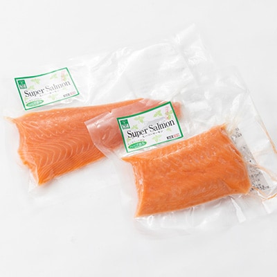 帆立貝柱生食用、女川産養殖銀鮭お刺身用と季節の地魚3種詰合せ