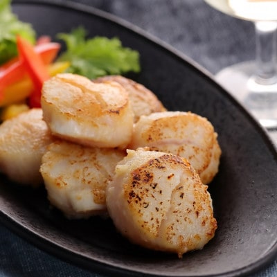 冷凍ほたて貝柱(生食用)　厳選のプレミアムサイズ　500g/CAS凍結