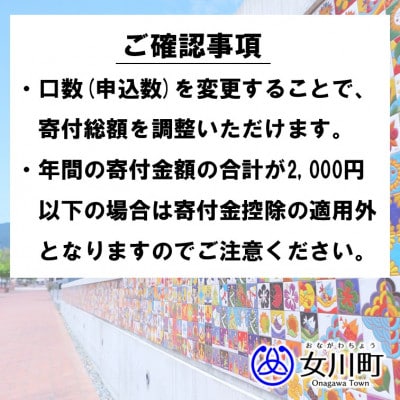 【返礼品なし】女川町への応援寄附(一口1,000円)
