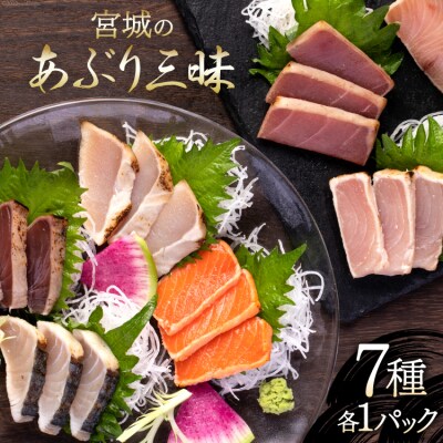 宮城のあぶり三昧(7種各1パック)560g [阿部長商店 宮城県 気仙沼市 20563401