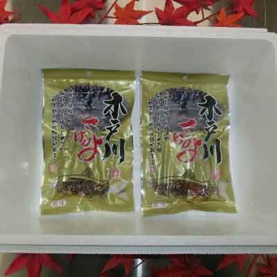 楢葉のコシヒカリ3kg、さけのよ切身(3切入)2袋/さけのよ珍味(60g)2袋 セット