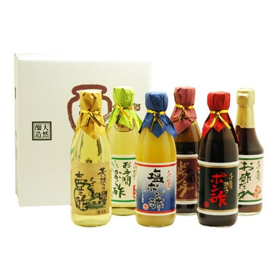 お酢詰合せギフト(6本入)