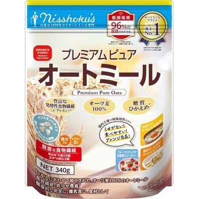 プレミアムピュア　オートミール「インスタントタイプ」(340g×12袋)【A02】