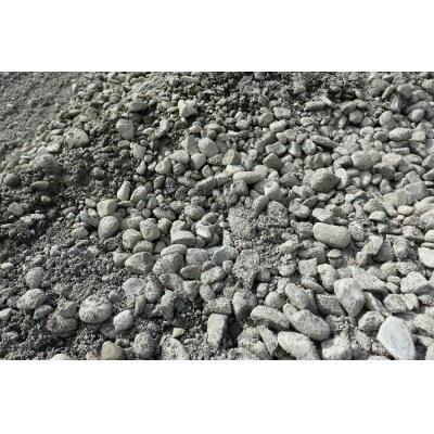 【ユニ建材から40km以上は配送不可】洗い砂利　0～40mm【KK03】