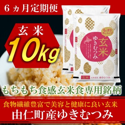 【6カ月定期】ゆきむつみ　10kg(5㎏×2個)計60kg　【TT17】