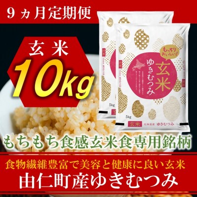 【9か月定期】ゆきむつみ　10kg(5㎏×2個)　計90kg【TT18】