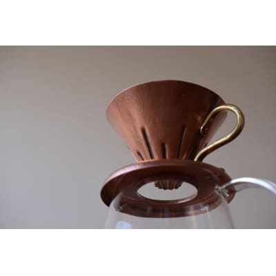 銅製　コーヒードリッパー　(円錐型・simple)【EE04】