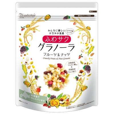 日食 ふわサクフルーツ&ナッツグラノーラ(200g)×12袋【A29】