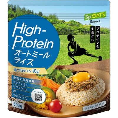 日食High-Proteinオートミールライス(500g×6袋)【A26】