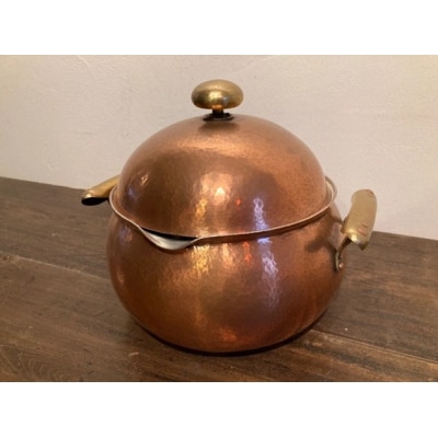 銅製　両手鍋【EE11】