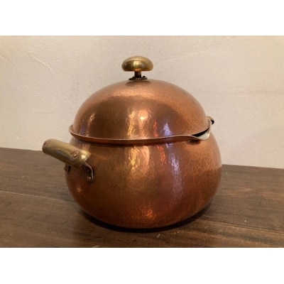 銅製　両手鍋【EE11】