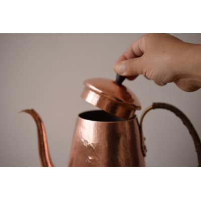銅製　ポット【EE12】