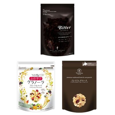 日食 グラノーラ　3種食べ比べセット【A41】