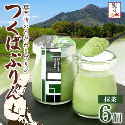 熨斗付き つくばぷりん 抹茶ぷりん 6個 冷凍 ふじ屋 茨城県桜川市