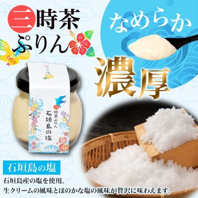 熨斗付き つくばぷりん プレーン & 三時茶ぷりん 塩 各3個 計6個 冷凍 ふじ屋 茨城県桜川市