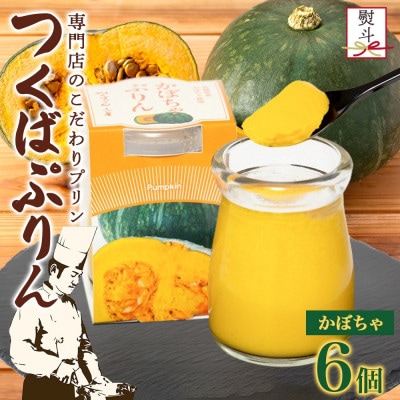 熨斗付き つくばぷりん かぼちゃぷりん 6個 ふじ屋 茨城県桜川市